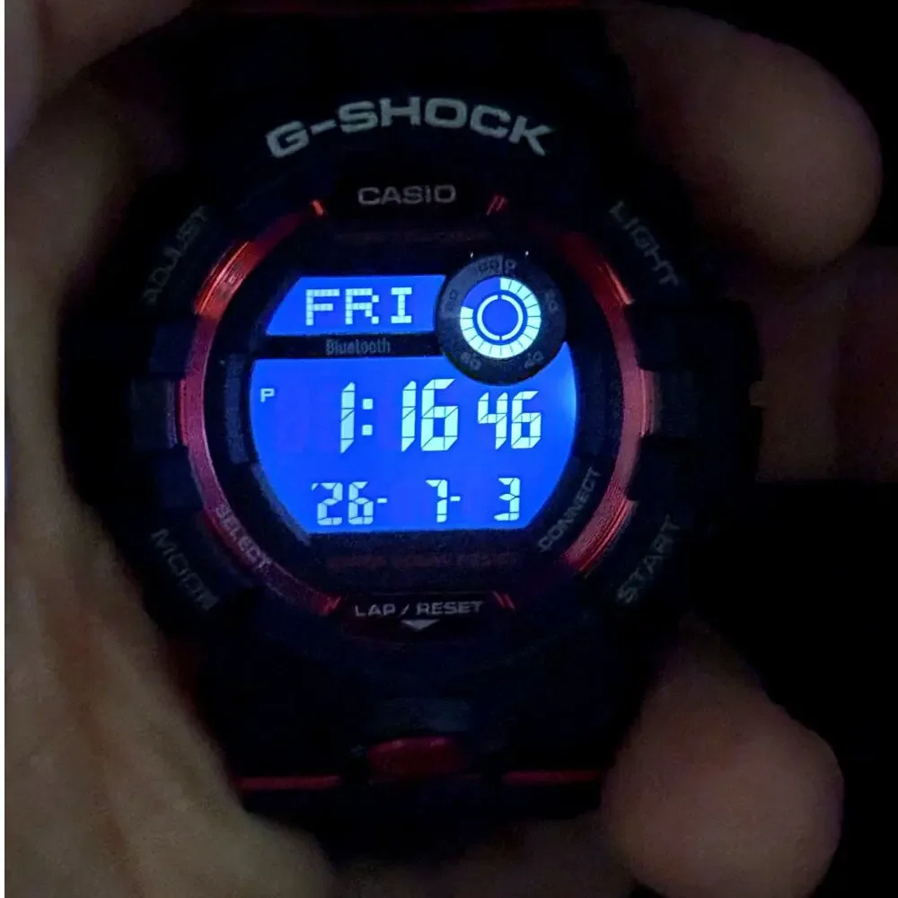 Casio G-Shock Move GBD800-1 Bluetooth Step Tracker Fitness Watch